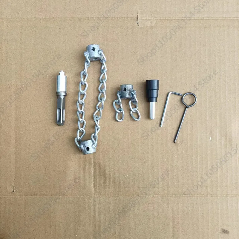 Upgraded electric drill dredging sewer tool can bend high-pressure pipe through pipeline oil stain hard object plugging artifact