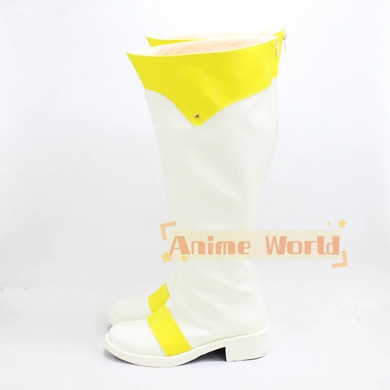 Zapatos de Cosplay de Anime Card Captor Sakura, botas de Carnaval de Halloween, zapatos de cuero PU de Anime hechos a medida