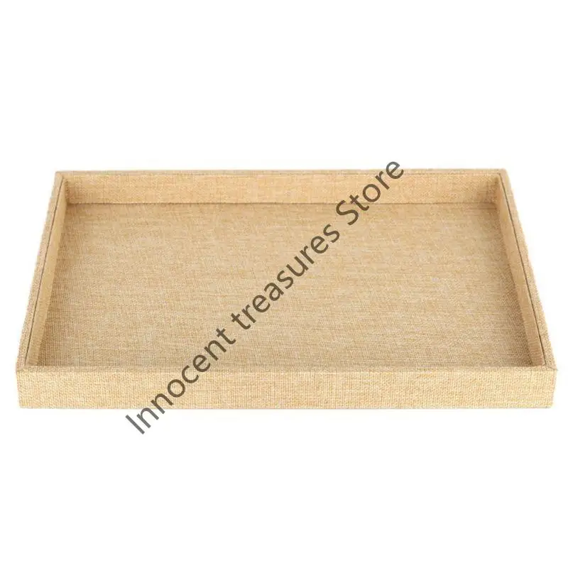 3XUA Small Ring Premium Rings Earrings Display Tray Storage Insert Holder for Jewelry Box Drawer Dresser