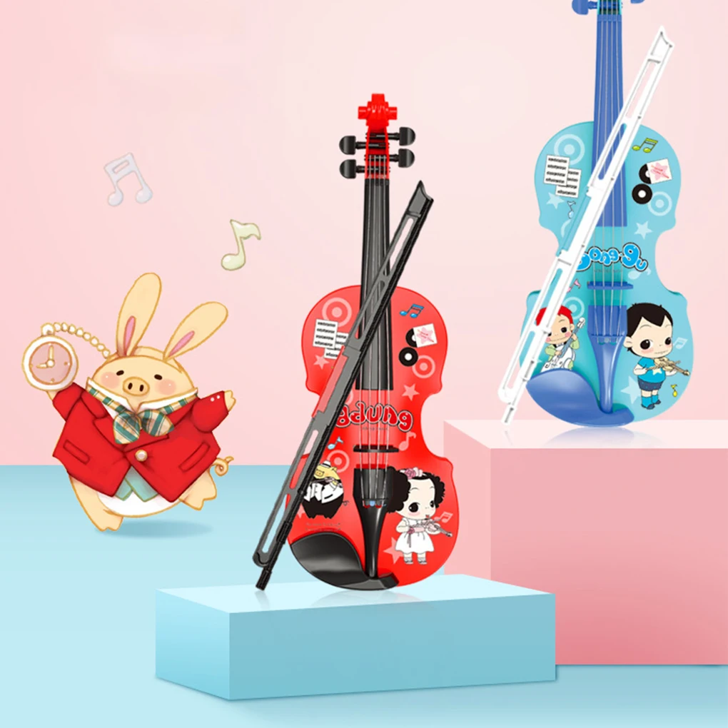 Children Electronic Violin Musical Instrument Interactive Toy Boys