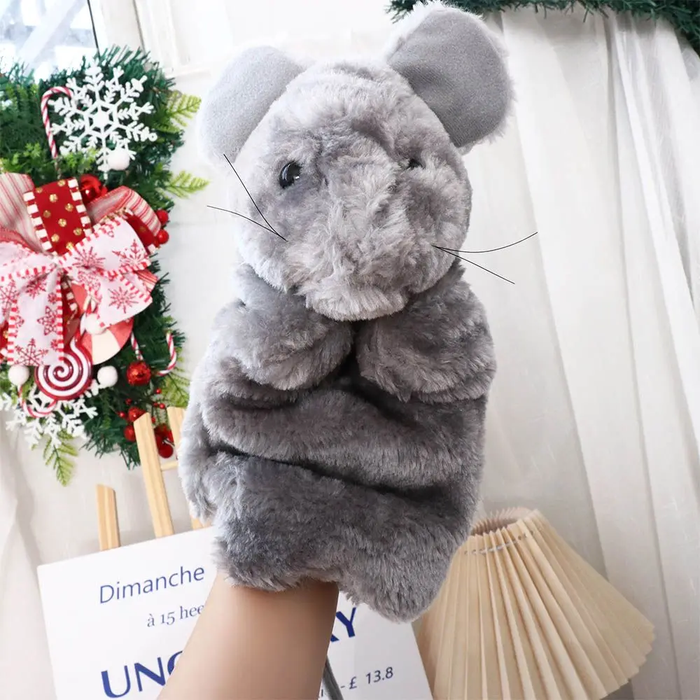 Puppe Kissen Fingerpuppe Handschuh Gefüllte Puppe Maus Handpuppe Tier Maus Puppe Hand
