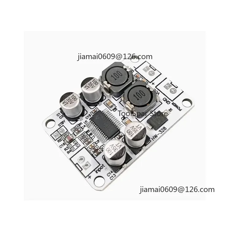 TPA3110 Mono 30W Digital Amplifier Board PBTL Bridge Audio Module DC 12‑24V Power Supply