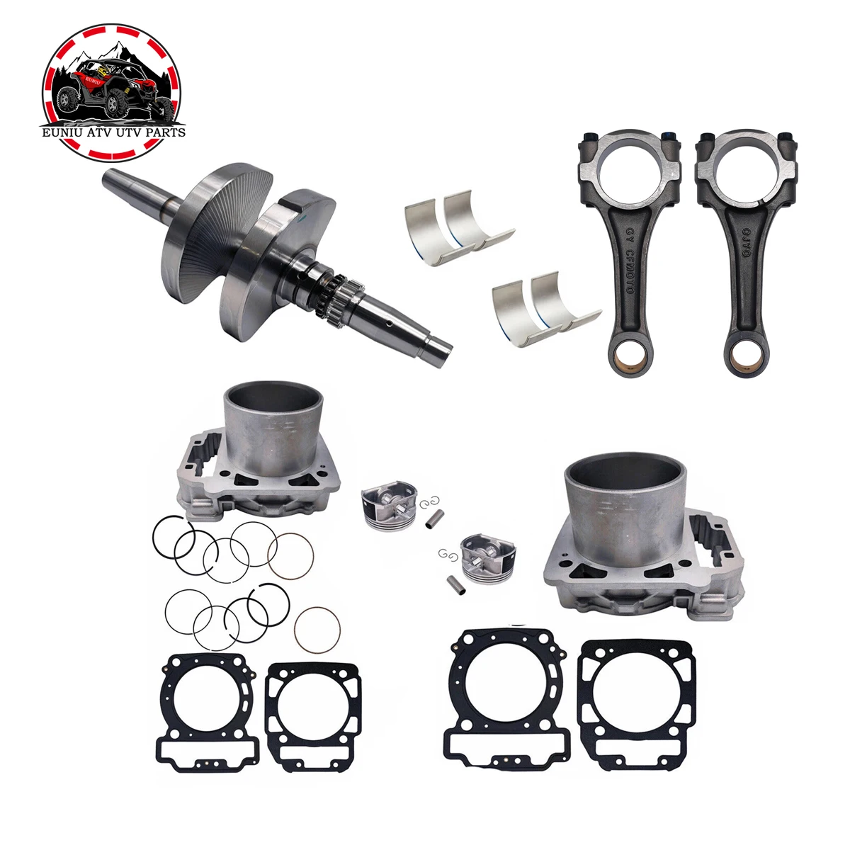 

Crankshaft Assy Cylinder Gasket Kits For CFMOTO 1000 Zforce Uforce Go Kart 0JYA-041000 0JY0-023100