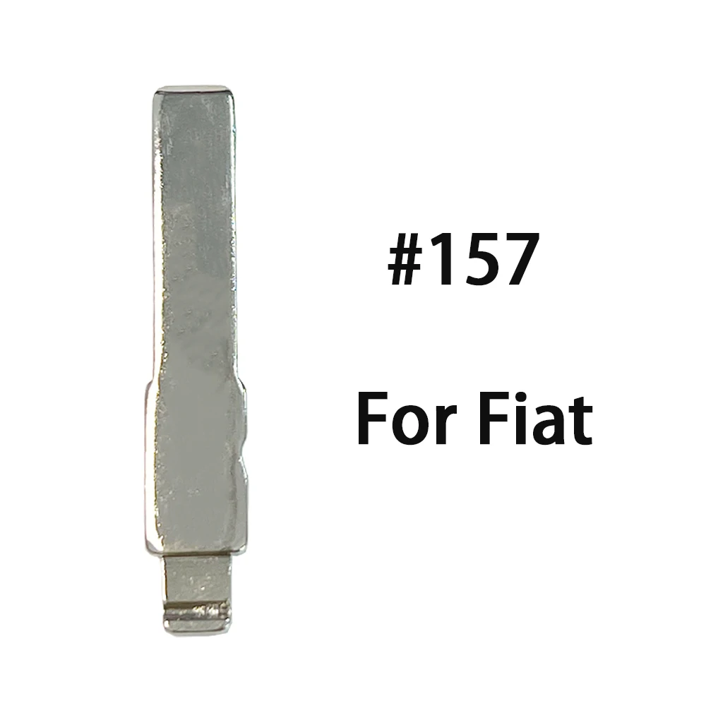 

5PCS/LOT SIP22 #157 Key Uncut Blank Insert Blade Universal Remote Fob For Fiat Punto Ducato Stilo Panda Idea Palio Siena Strada