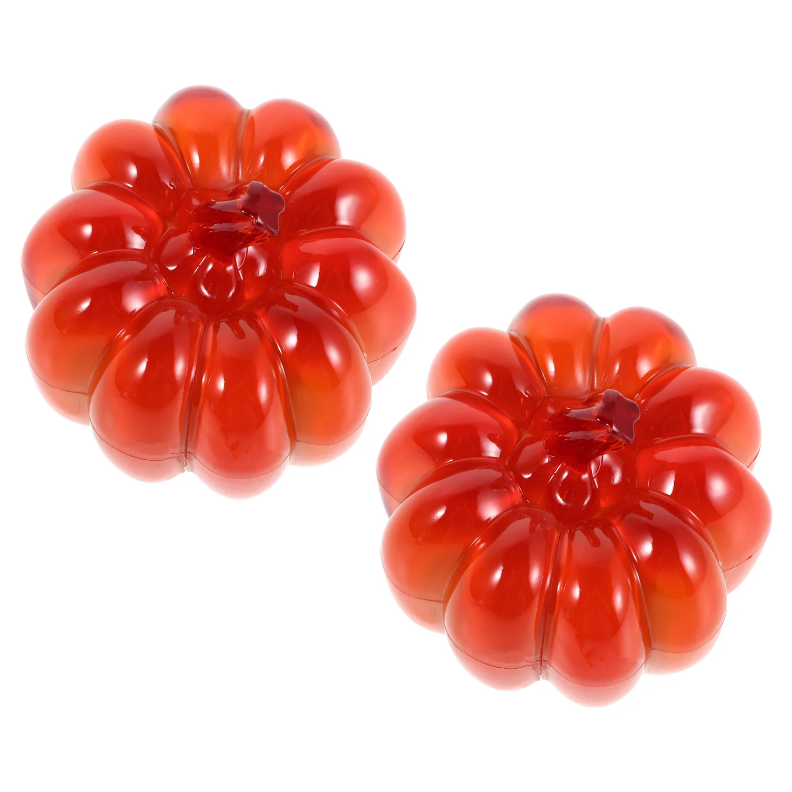 

2pcs Halloween Pumpkin Lamp Led Light Up Lantern Jack O Lantern For Outdoor Indoor Decoration Bright Efficient Desktop Ornament