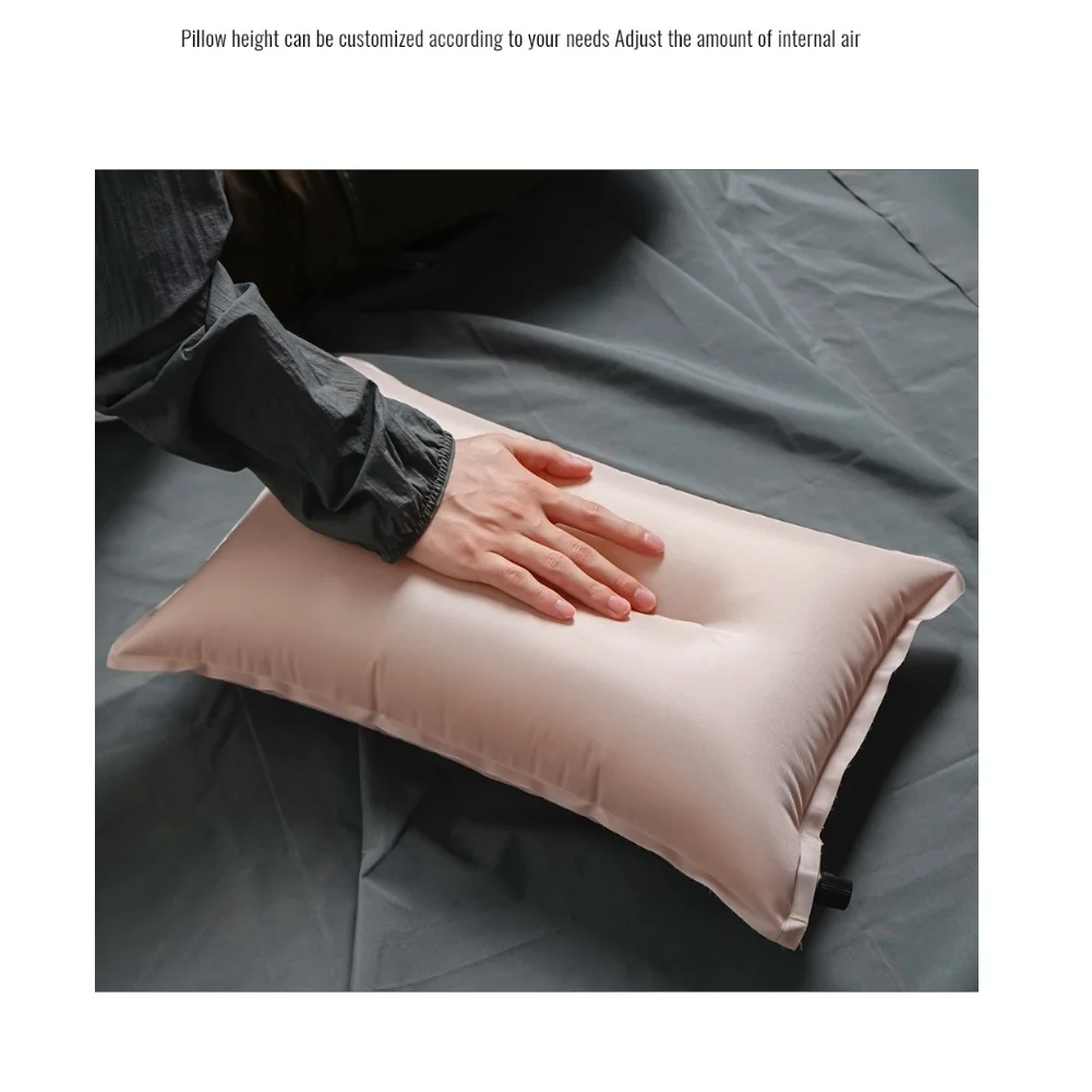 المحمولة PUC التلقائي تضخيم وسادة للتخييم المشي لمسافات طويلة النوم المعونة وسادة مريحة الغداء استراحة مكتب قيلولة وسادة #6