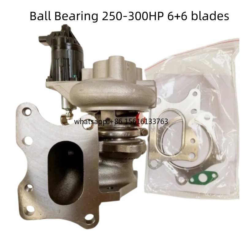 

Upgrade TD025 Turbo Kit Ball Bearing 250-300HP 6+6 Blades 49373-07011 189005AAA01 Hybrid Turbine for Honda CRV Civic 1.5 T