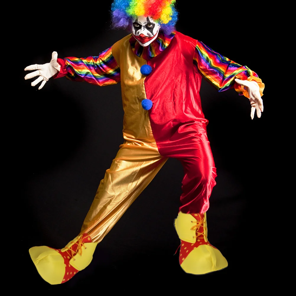 Clown-Schuhe für Erwachsene, Herren und Damen, Halloween-Kostüme für Erwachsene, Königin-Zubehör für Erwachsene