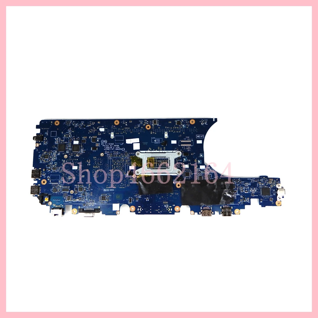 Imagem -03 - Placa-mãe do Portátil para Dell Latitude 3510 E5570 La-c841p com i5 I76th Gen Cpu 2160866020-gpu