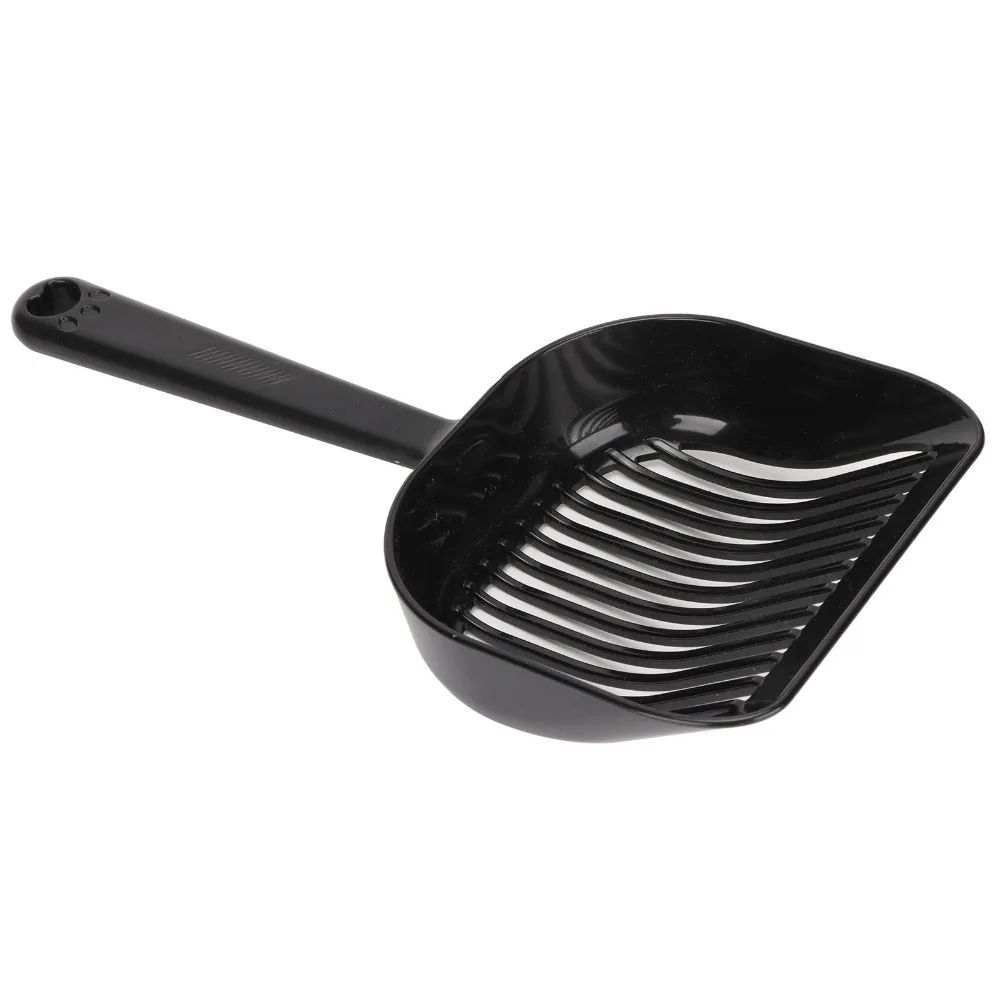 ABS Plastic Cat Litter Scoop Filtering Design with Ergonomic Handle Litter Sifting Scoop 5mm Slot Spacing Cat Poop Shovel