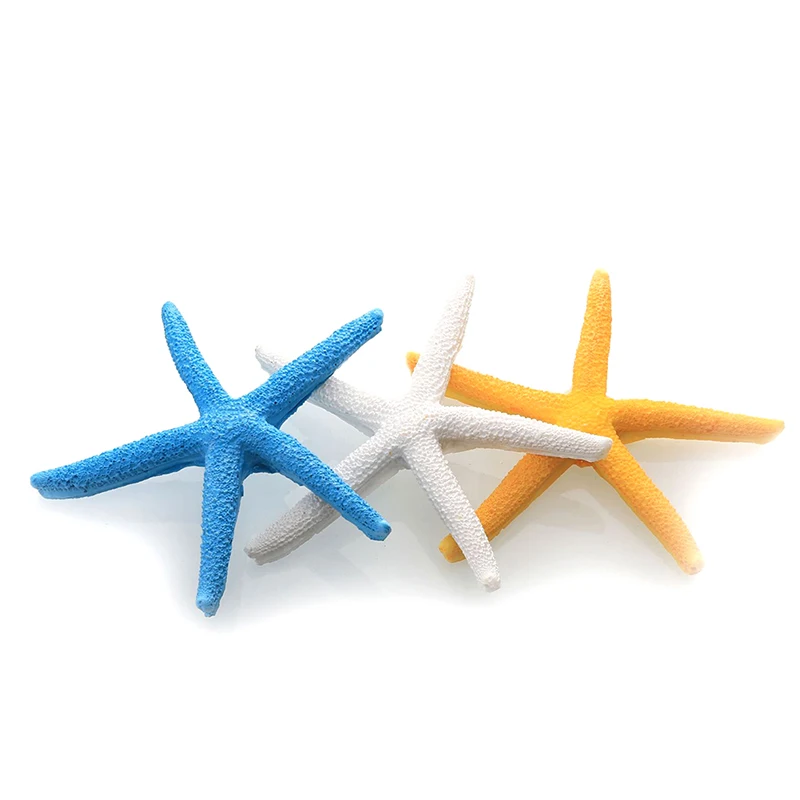 Resin Handicraft Aquarium Landscaping Fish Tank Figurines Figurines Miniature Ornaments Artificial Coral Starfish Aquarium Decor