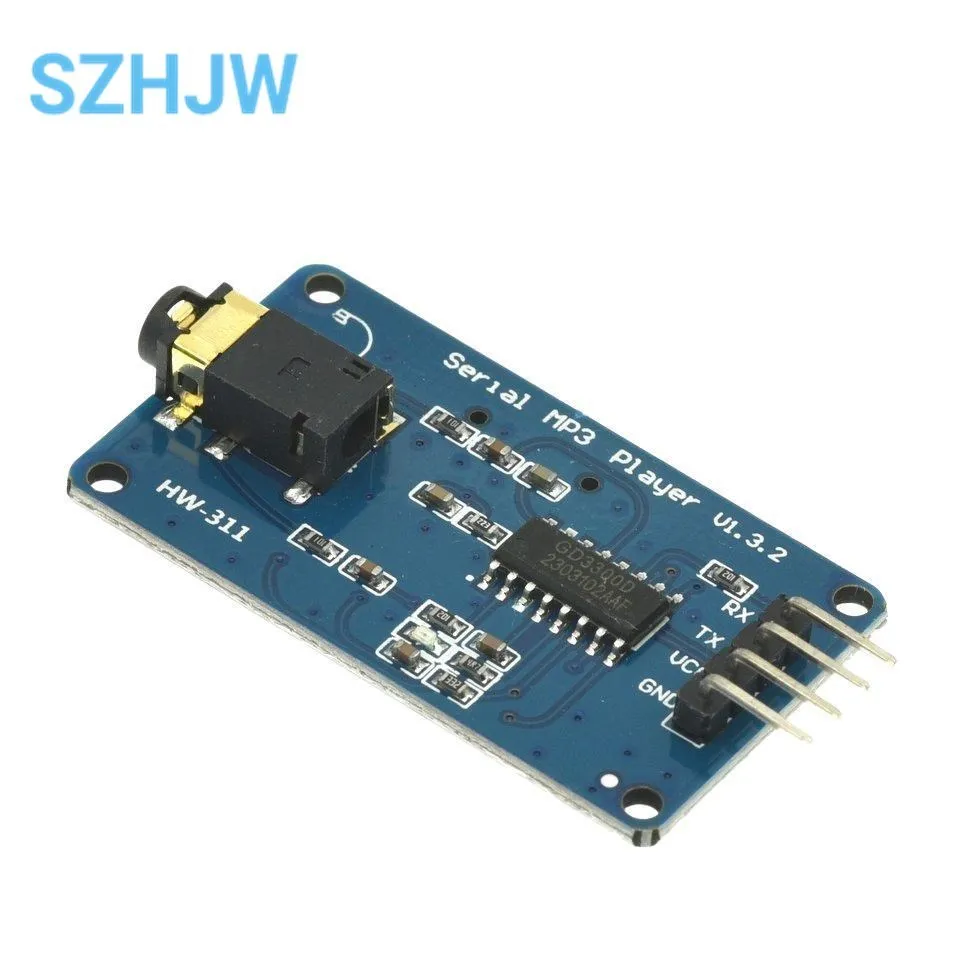 YX6300 YX5300 UART Control Serial Module MP3 Music Player Module For AVR / ARM / PIC CF