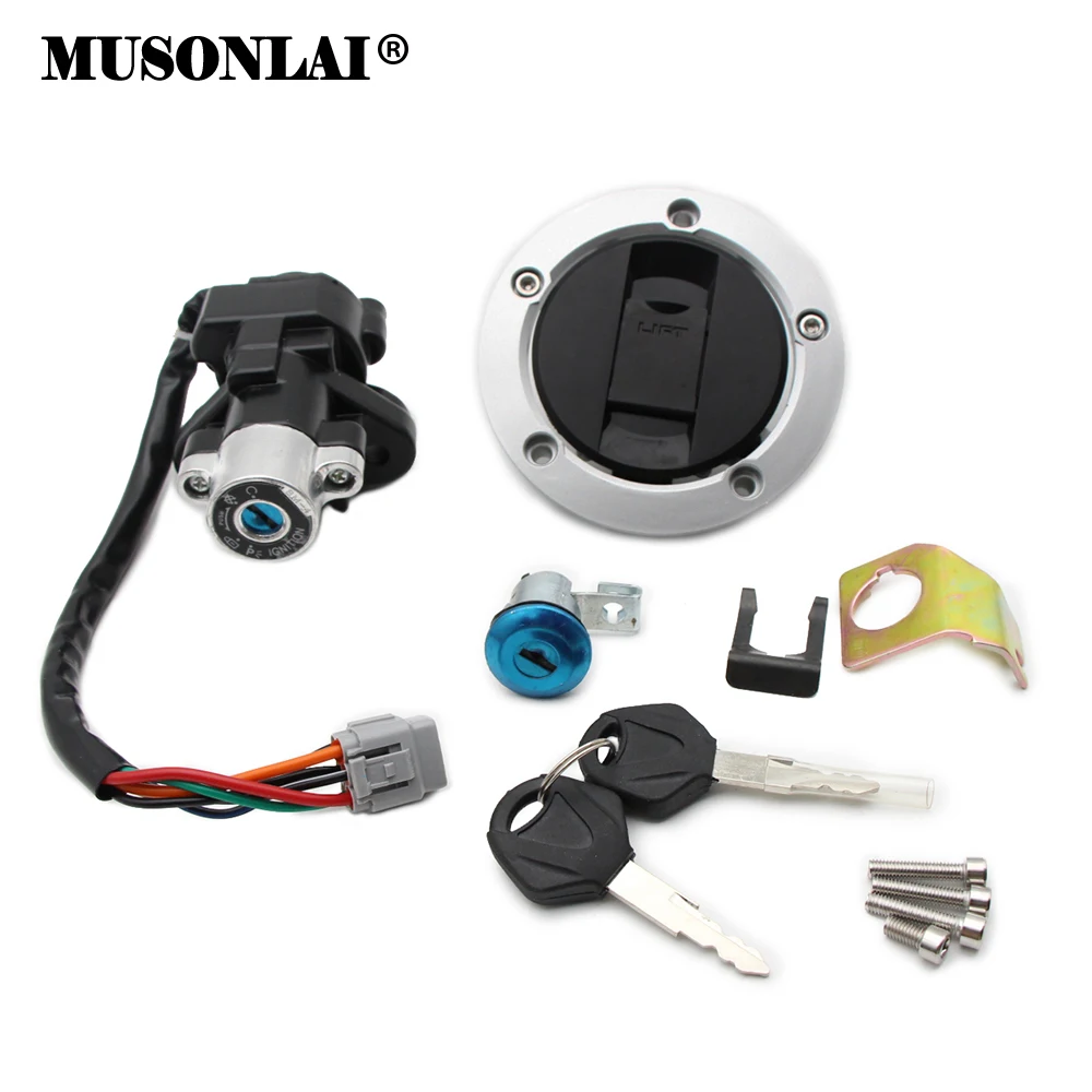 

Выключатель зажигания, замок сиденья, крышка топливного бензобака для Suzuki DL650 DL1000 V-Strom GSX650F Katana 650 GSF1250 GSF1200 GSF650 Bandit