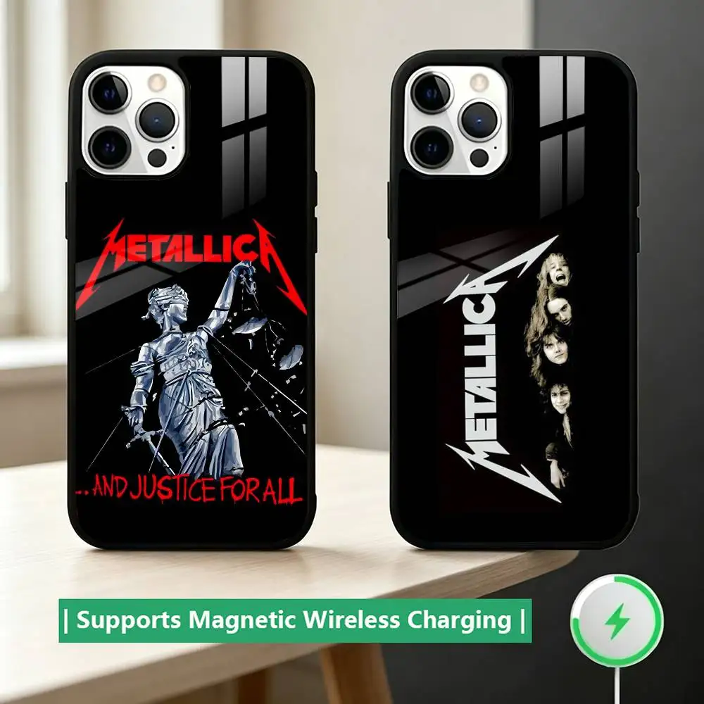 

72 Seasons D-Metallica Phone Case For iPhone17,16,15,14,13,12,11 Plus,Pro Compatible with magnetic wireless charging
