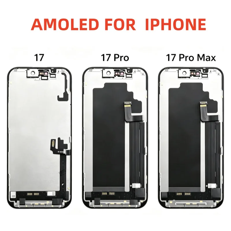 AMOLED  For iPhone 17 17 Pro Original OLED Screen Digitizer Assembly For iPhone 17 Pro Max