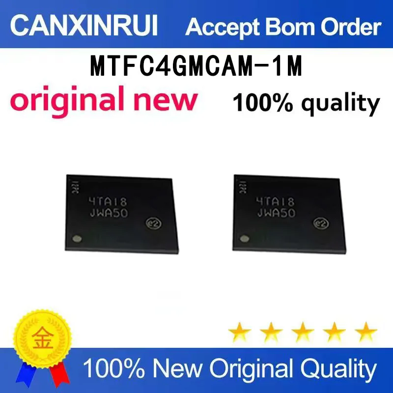 (5pcs-100pcs）New blank data EMMC153 ball EMMC4G font JWA50 JWA5O MTFC4GMCAM-1M WT