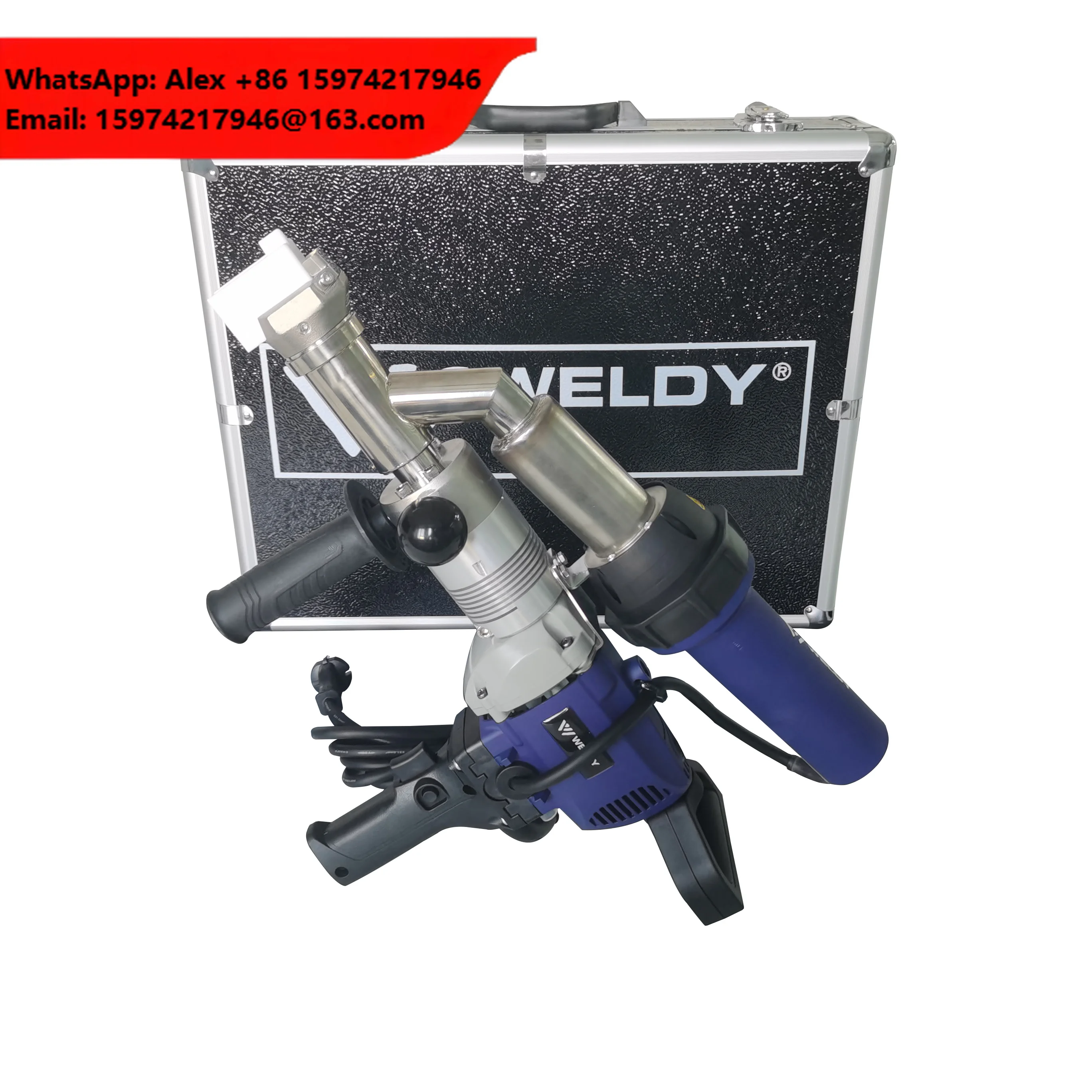 Weldy EX2 Weldy Hot Air Gun For Plastic Welding Heat Gun For Plastic Welding Hand Plastic Welding Gun