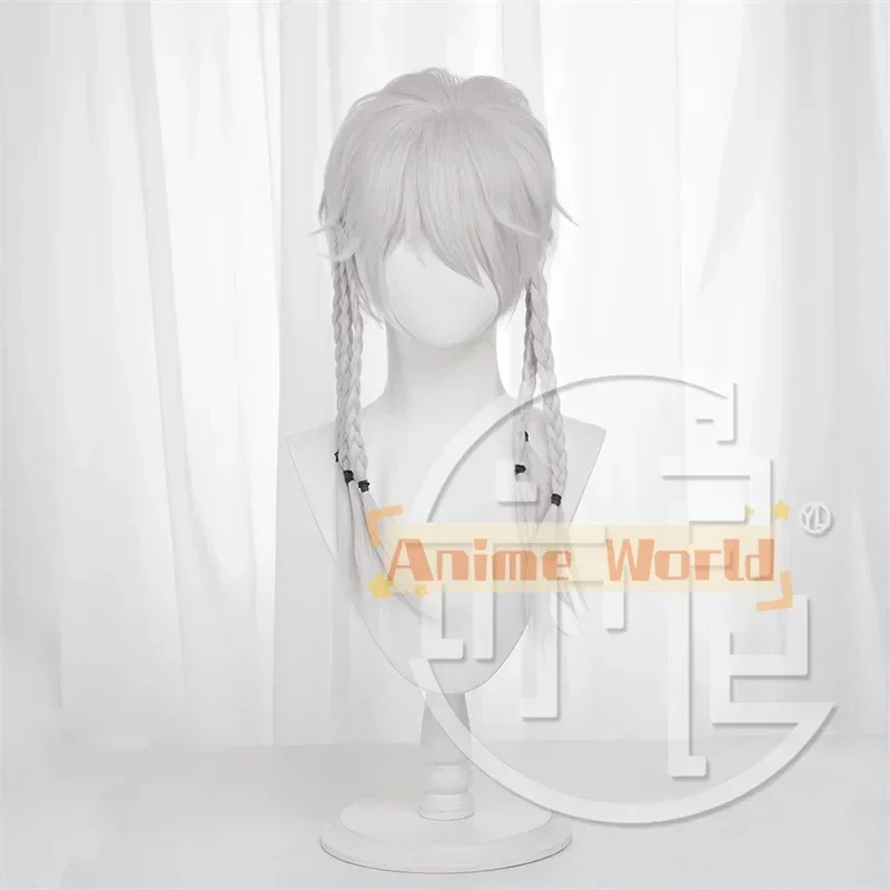 Game Identity V Ithaqua Cosplay Wig Night's Watch Heat Resistant Synthetic Hair Role Play Halloween Carnival Party view 3