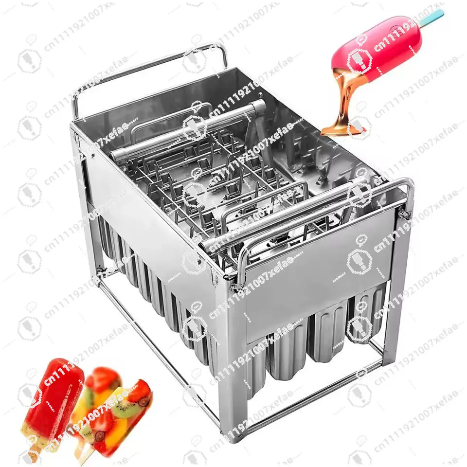 

Fast Shipping Commercial 40 Cavity 304 Stainless Steel Popsicle Mold Machine Popsicle Mold Popsicle Machine