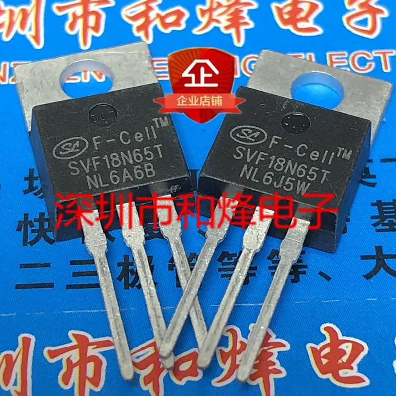 

30pcs original new SVF18N65T TO-220 650V 18A