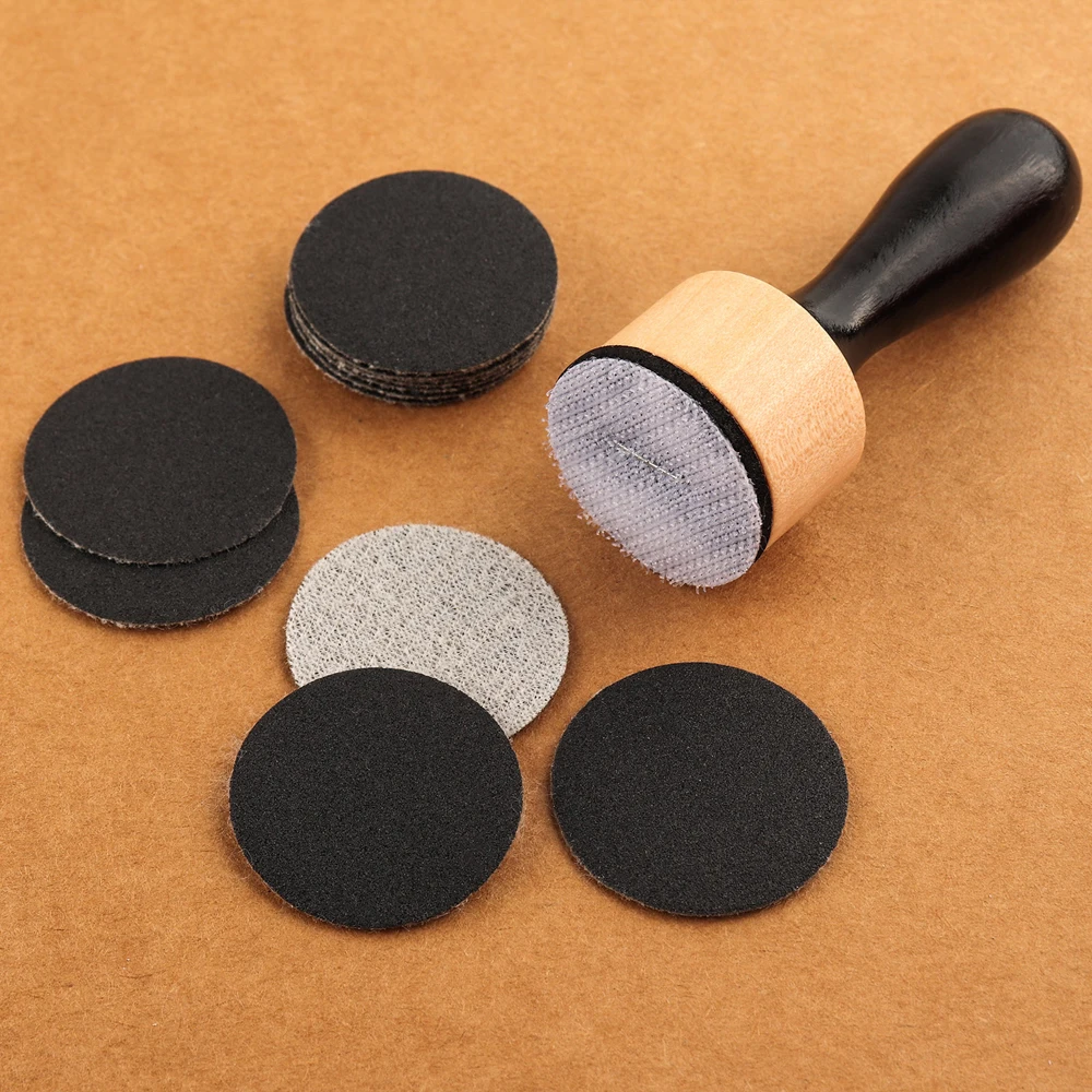 Useful Sanding Disks Set Medium-Grit Sandpaper To Create A Shabby And Worn Look To Card Projects Craft Handtools