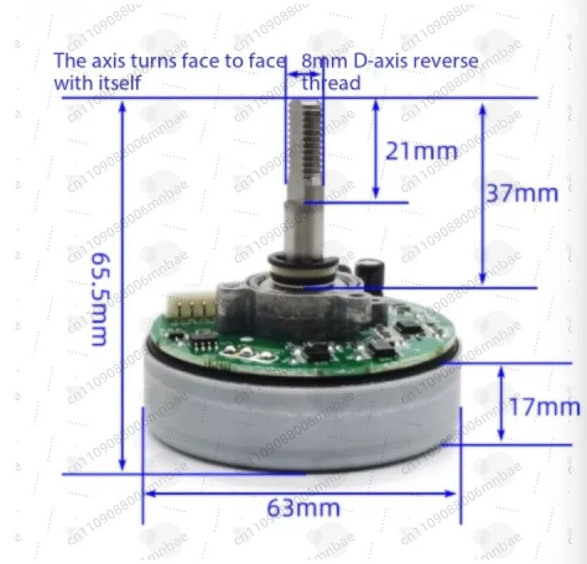 30W Fan Motor, DC Electric 24 Volt Floor Condenser Table Fan Motor 6328