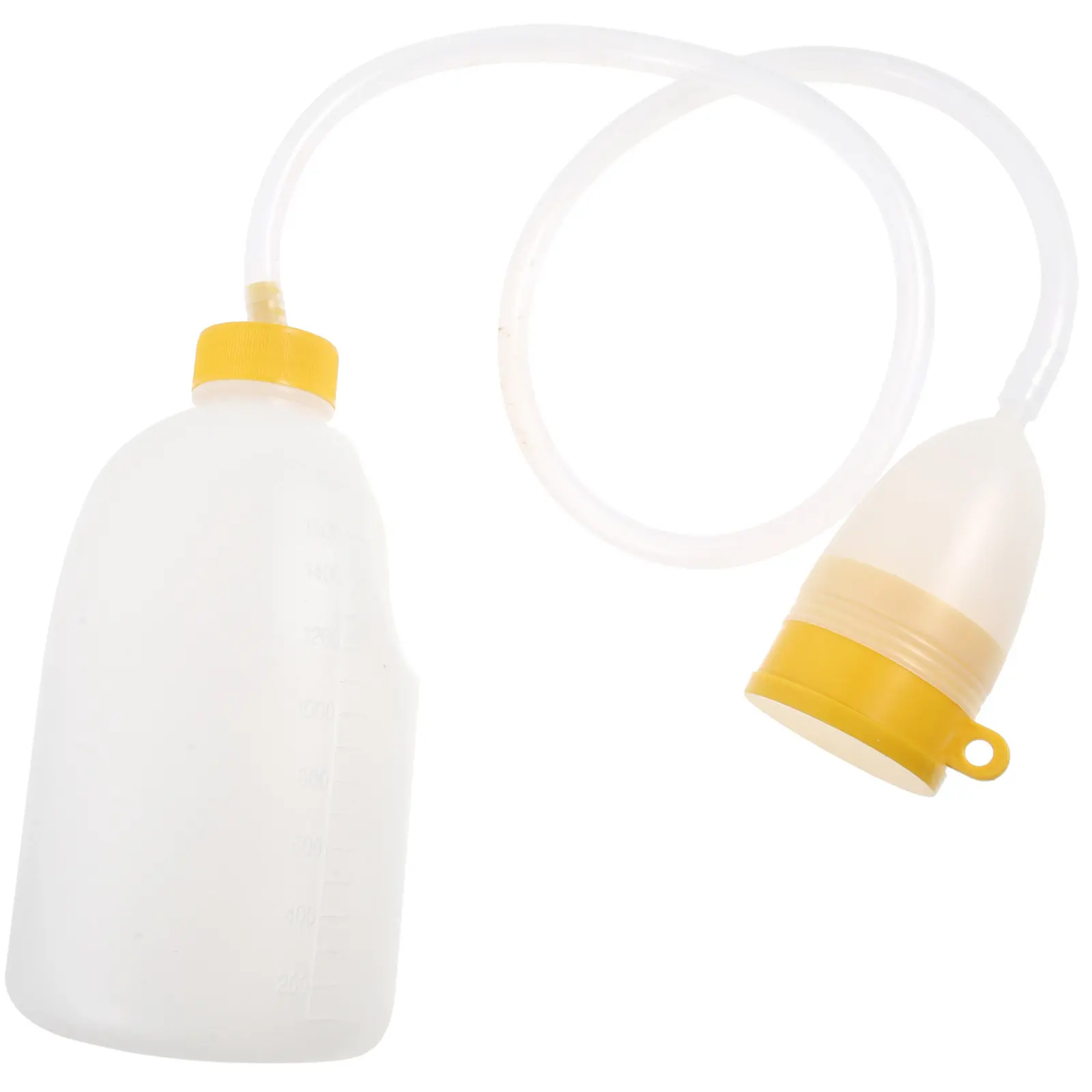 1pc 1700Ml Portable Urinal With Lid Male Pee Bottle For Hospital Home Travel Camping Outdoor Use Reusable Graduated Leakproof