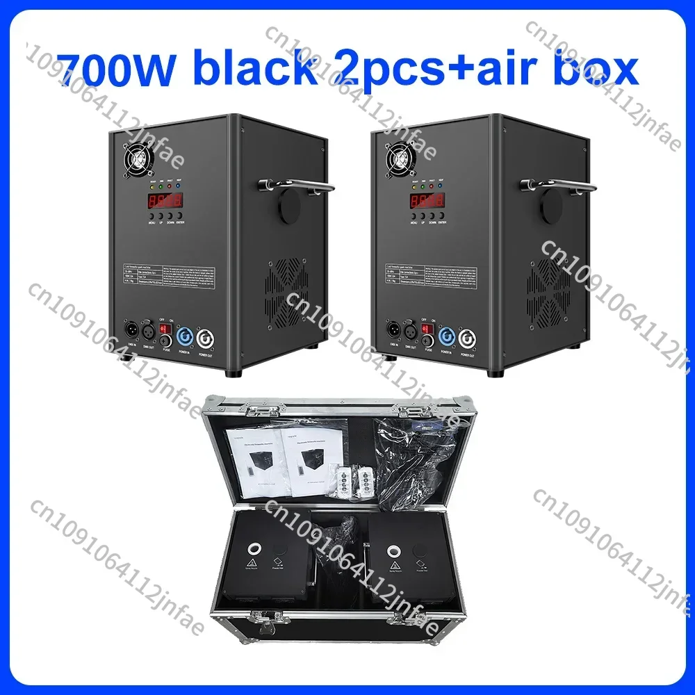700W Cold Spark Machine With Flight Box 500W Machine DMX Remote Control Stage700W Cold Spark Machine With Flightcase 500W Cold F