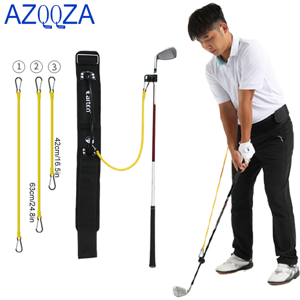 

Golf Swing Training Aid Arm Waist Band Posture Correction Practicing Guide Belt for Golf Beginner Correcting Tools