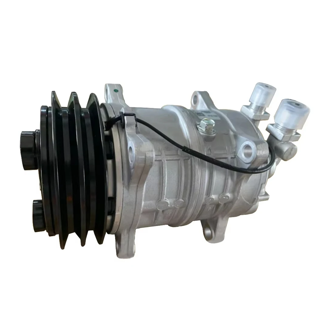 New 12V Compressor R404A/R134A Ear Mount TM16 AC Compressor for Cars Buses Trucks Trailers-OE TM1612VDC 1 Year Warranty