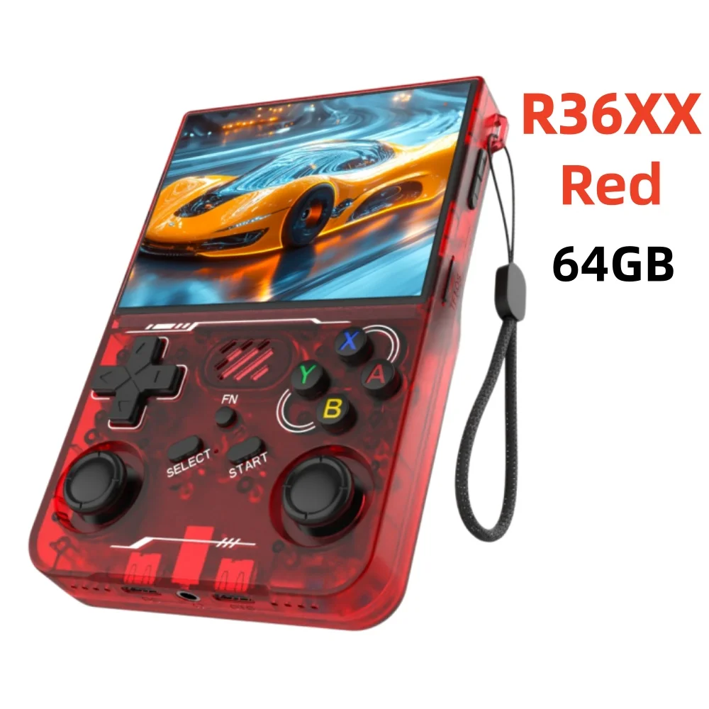 R36S Retro R36 Ultra Handheld Videogameconsole IPS Scherm 128GB Spellen Draagbare Pocket Player Linux Systeem R36XX PRO