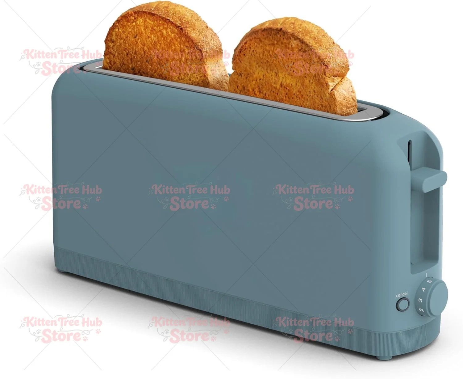 long slot 900 watts six-speed heating button single