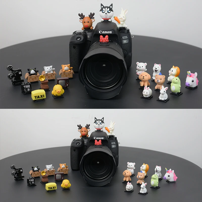 Hot Shoe Cap SLR Camera for Canon 200d Nikon Sony Fuji xt30 xt4 5 Hot Shoe Dustproof Protection Cover Cute Cartoon Photography
