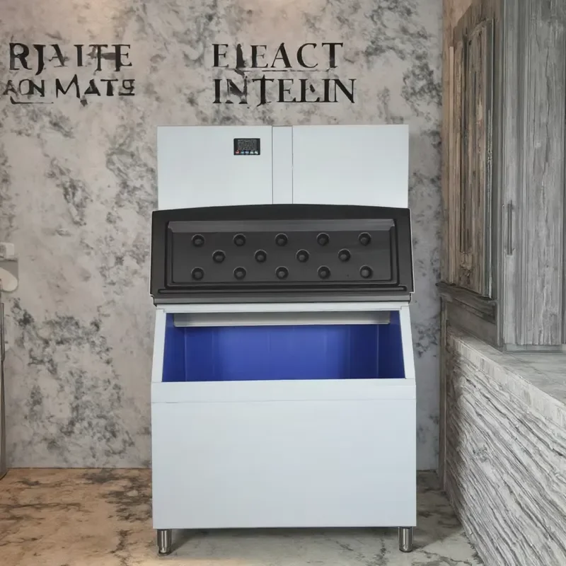 Commercial Ice Machine Factory Modular 1000Kg Big Capacity Block Ice Maker with Compressor and Motor for Cold Drink Shops