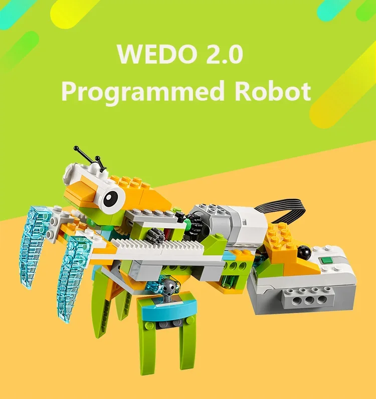 ألعاب روبوت Wedo 2.0 Program Brick STEM - مجموعة لعب مكعبات بناء تعليمية للعلوم والتعلم الهندسي #1