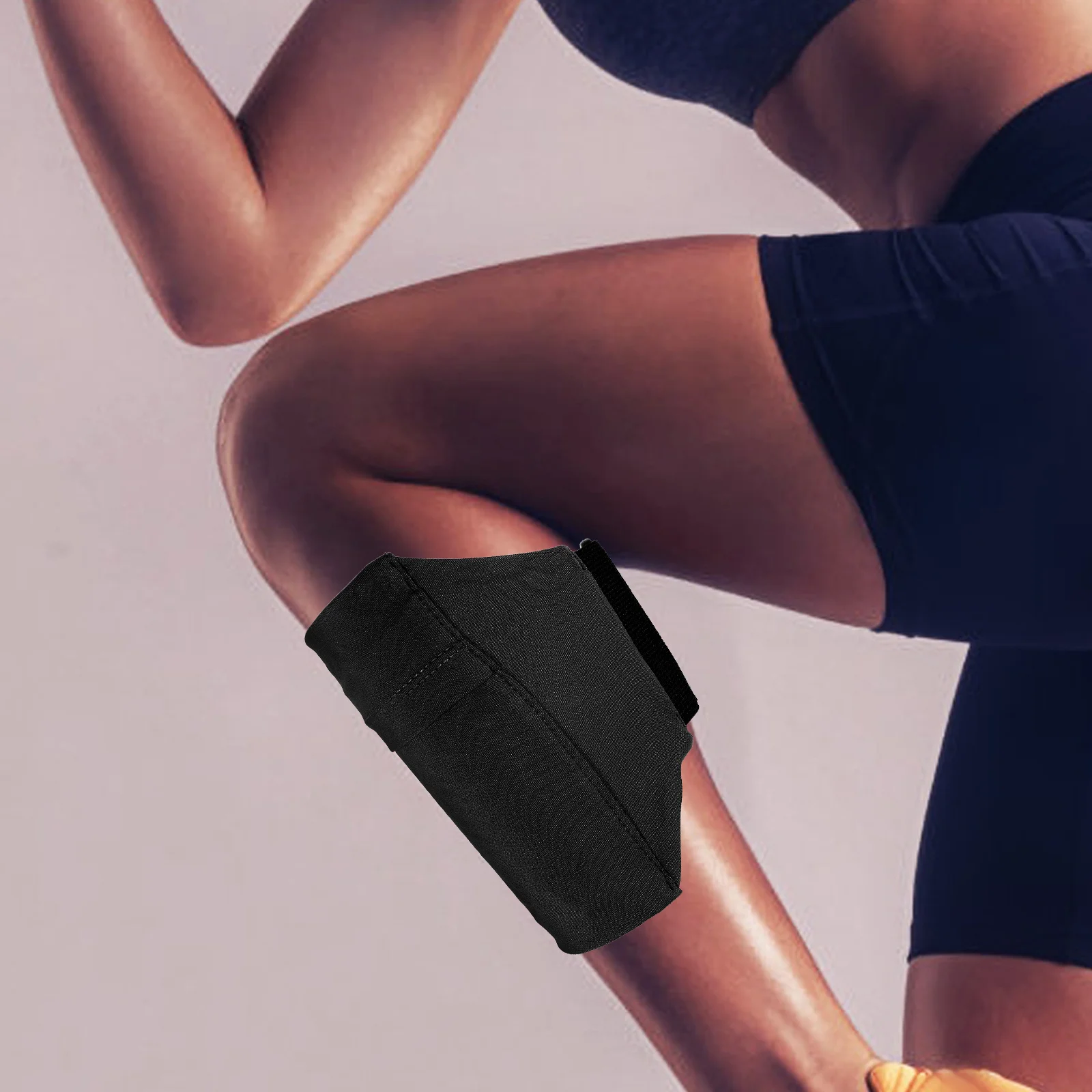 Phone Leg Band for Running 2pcs Sports Mobile Holder Shockproof Calf Pouch Outdoor Workout Cell Phone Bag Comfortable Fit