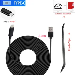 For 70mai Charging Cable for 70mai Dash Cam M500&X200 DDPAI Mini5 Z40 N3 Cable type-c USB Cable for Car DVR