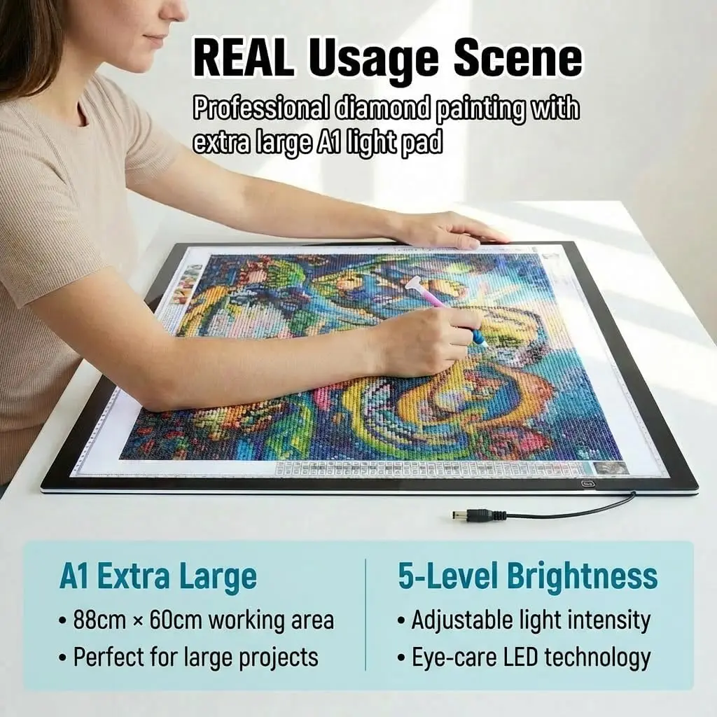 A1 Extra Large LED Light Pad (34.6