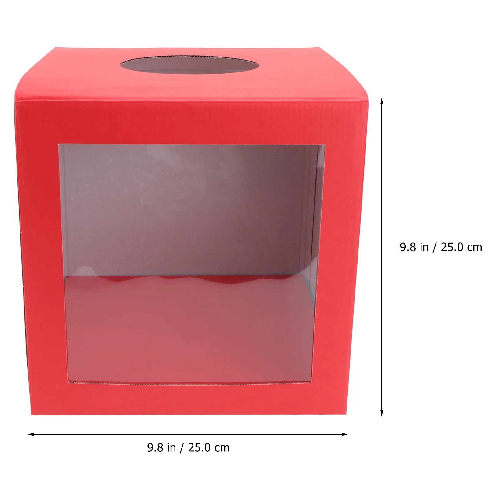 1 шт., лотерейная коробка для ежегодного собрания, простая коробка для розыгрышей, игровая опора (красная), открывающаяся коробка для лотереи, контейнер для лотереи