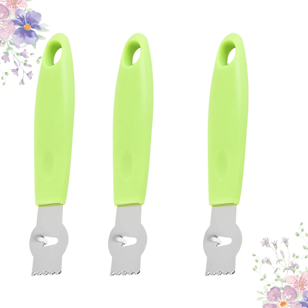 

3 Pcs Steel Peeler Lemon Grater Fruit Parer Carrot Kitchen Tool Stainless Steel Peeler Vegetable Gadget