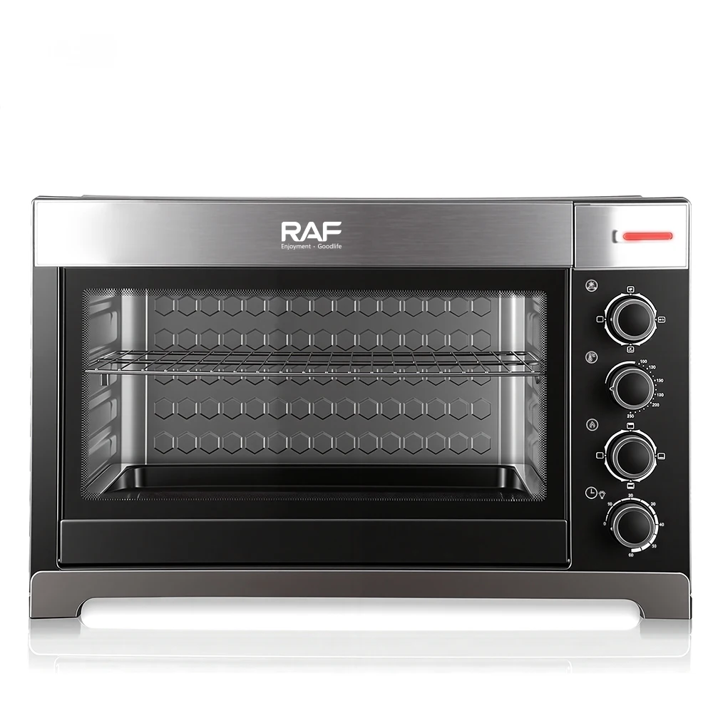 RAF R.5327 2800W Electric Oven 80L 4 in 1 Countertop Oven Temperature Control Hot Plate Visual Glass Door