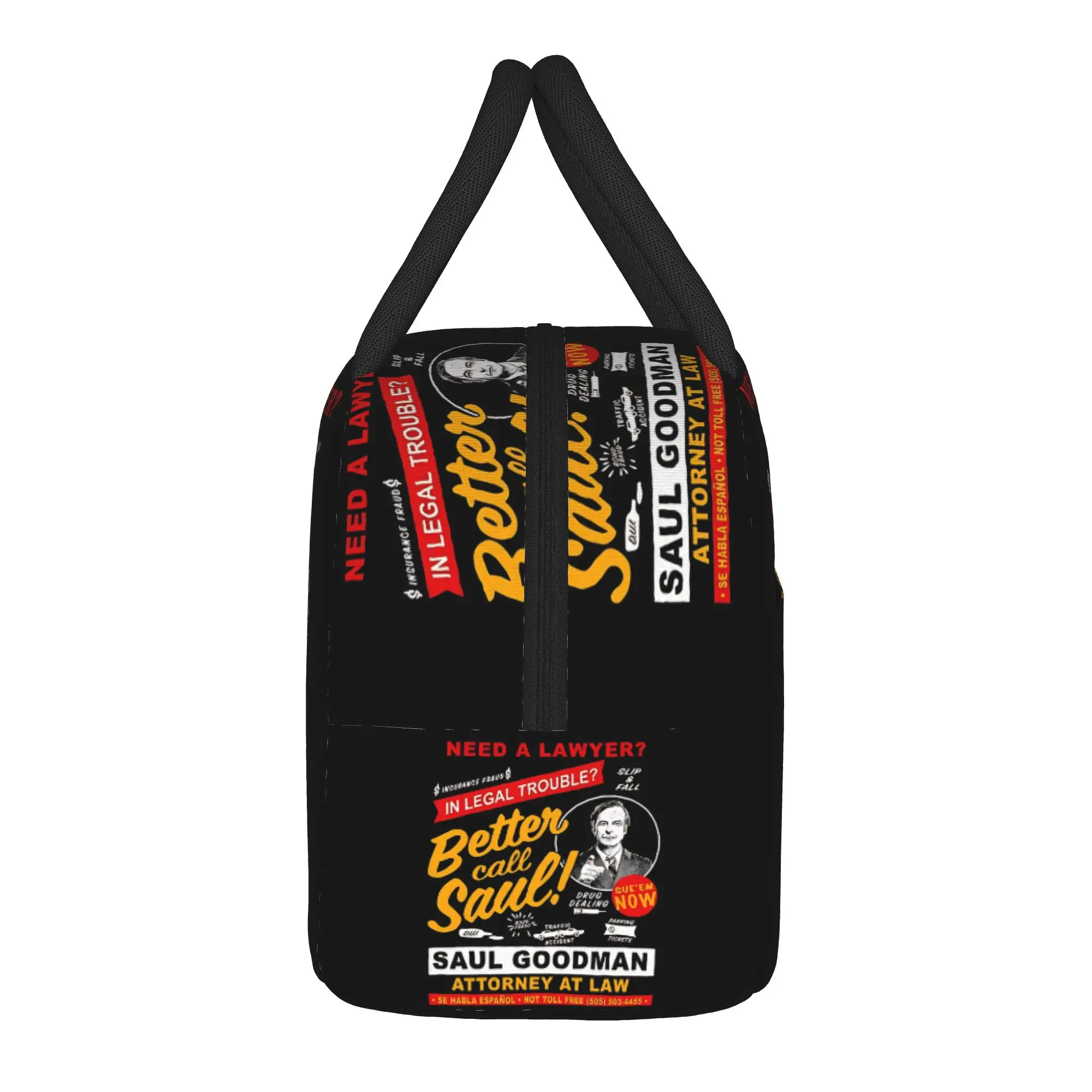 Breaking Bad Need A Lawyer Then Call Saul Dks Lunch Bag Cute Lunch Box For Men Office Portable Cooler Bag Thermal Tote Handbags