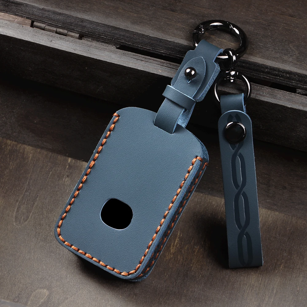 

Leather Key Case Shell Fob for Mazda 3 Alexa CX4 CX5 CX-5 CX8 CX-30 CX30 2019 2020 Protector Accessories
