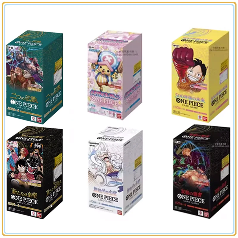 Bandai Original Japanese Anime Booster Box One Piece Op07/08 Awakening of The New Era Tcg Collection Card Child Toy In Stock