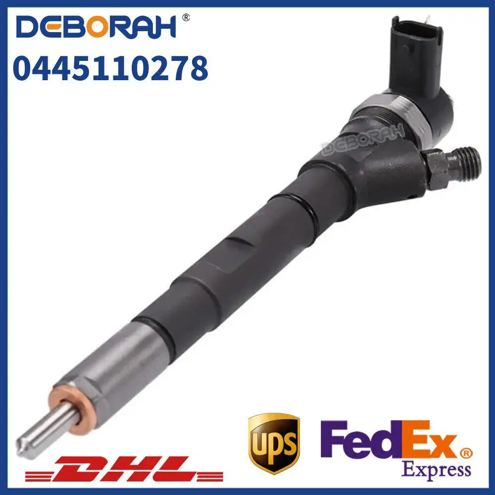 

33800-4A600 0445110278 DIESEL FUEL INJECTOR for Hyundai Diesel Engines D4CB H1 2.5D H100 2.5D