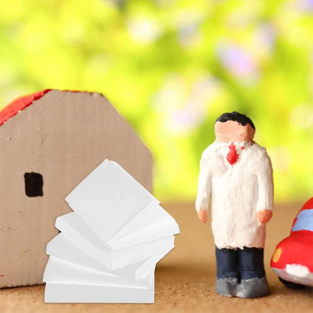 

50Pcs Miniature Books Set Blank DIY Creative Mini House Decorations Unique Mini Books Decor Children Plaything