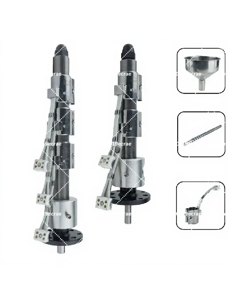 Desktop Microplastic Extruder for 16mm 20mm Screw Barrel Flange 3D Printer Filament Line