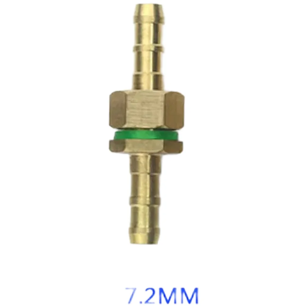 Hexagonal Copper Connector Compatible with x 1.5 Threads for Agricultural Sprayer Hoses and Irrigation System Components