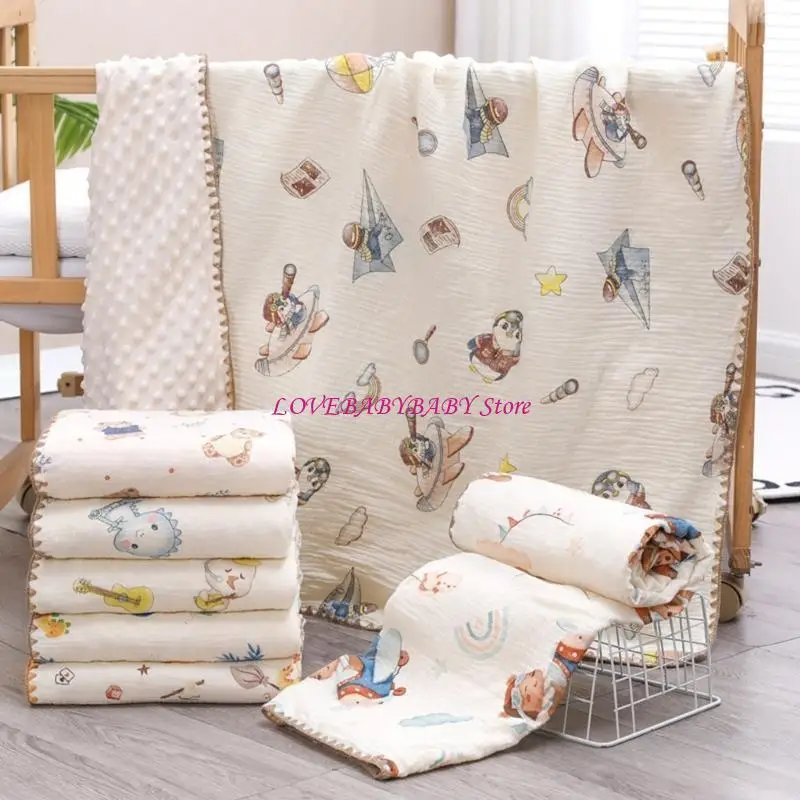 Тонкие одеяло новорожденных, дышащие детские одеяло, легко чистить одеяло 4xbc