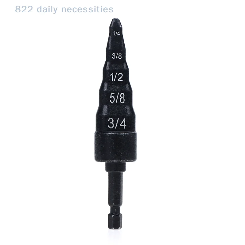 convenientAir Conditioner Copper Pipe Expander Swaging Drill Bit Set Swage Tube Expander Tool